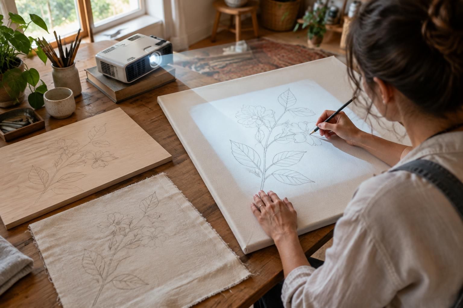 découvrez comment décalquer facilement un dessin sur bois, tissu ou toile, avec ou sans papier calque, grâce à des méthodes simples adaptées à chaque support.