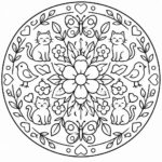 découvrez des modèles de mandalas faciles à dessiner et à imprimer : fleurs, animaux, cœurs et autres motifs pour un moment de détente créative.